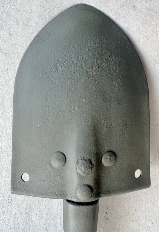 画像13: 米軍実物 ベトナム AMES 1965 FOLDING ショベル ピック (13)