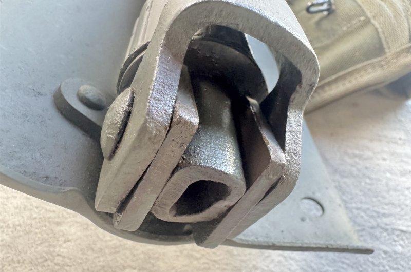 画像16: 米軍実物 ベトナム AMES 1965 FOLDING ショベル ピック (16)