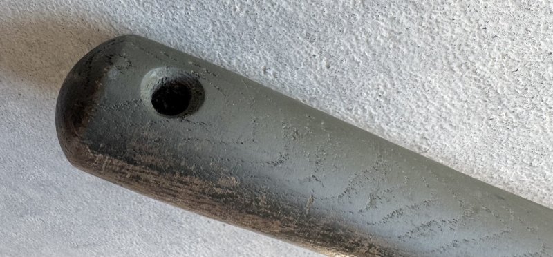 画像17: 米軍実物 ベトナム AMES 1965 FOLDING ショベル ピック (17)