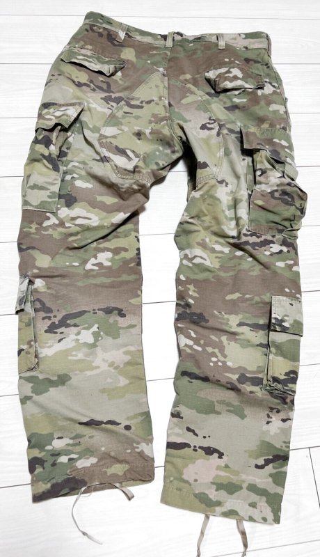 画像3: 米軍実物 スコーピオン マルチカム パンツ　LARGE-REGULAR (3)