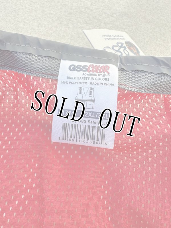 画像10: 米軍放出品 GSS Enhanced Visibility Tablet Vest 高強度反射 リフレクション ベスト   (10)