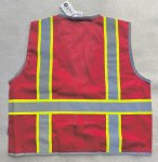画像2: 米軍放出品 GSS Enhanced Visibility Tablet Vest 高強度反射 リフレクション ベスト   (2)