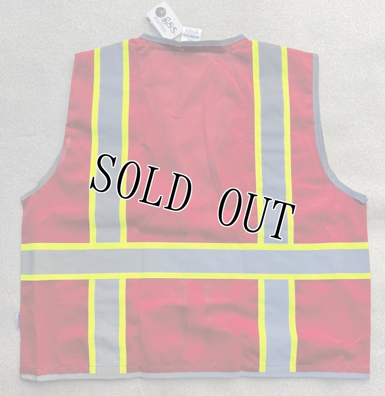 画像2: 米軍放出品 GSS Enhanced Visibility Tablet Vest 高強度反射 リフレクション ベスト   (2)