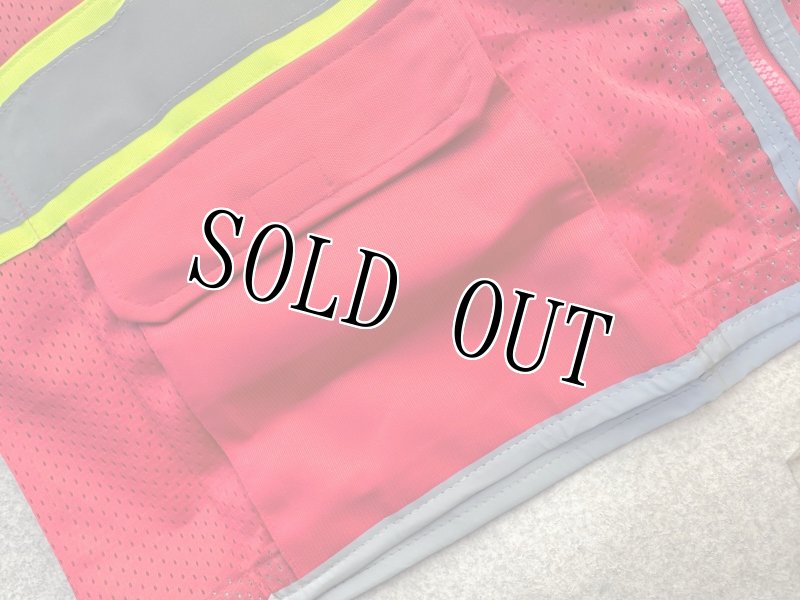 画像6: 米軍放出品 GSS Enhanced Visibility Tablet Vest 高強度反射 リフレクション ベスト   (6)