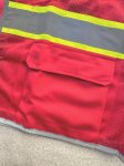 画像7: 米軍放出品 GSS Enhanced Visibility Tablet Vest 高強度反射 リフレクション ベスト   (7)
