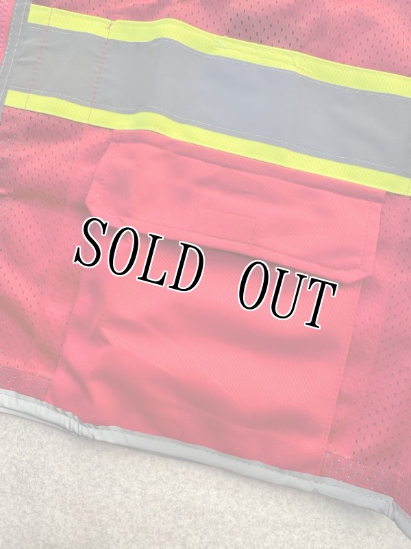 画像7: 米軍放出品 GSS Enhanced Visibility Tablet Vest 高強度反射 リフレクション ベスト   (7)