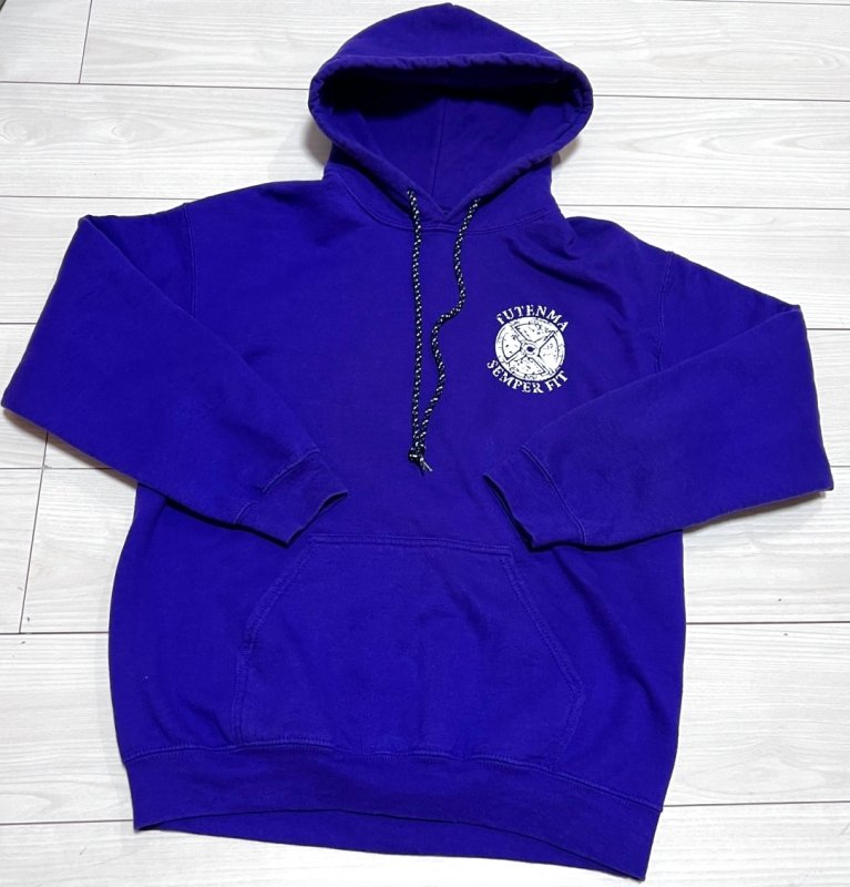 画像1: 米軍放出品 FUTENMA SEMPER FIT スウェットパーカー MEDIUM　海兵隊 (1)