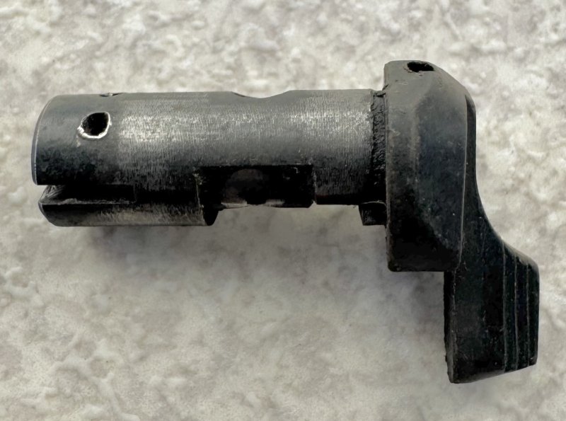 画像5: 米軍実物 M9 ベレッタ セレクター レバー 左 (5)