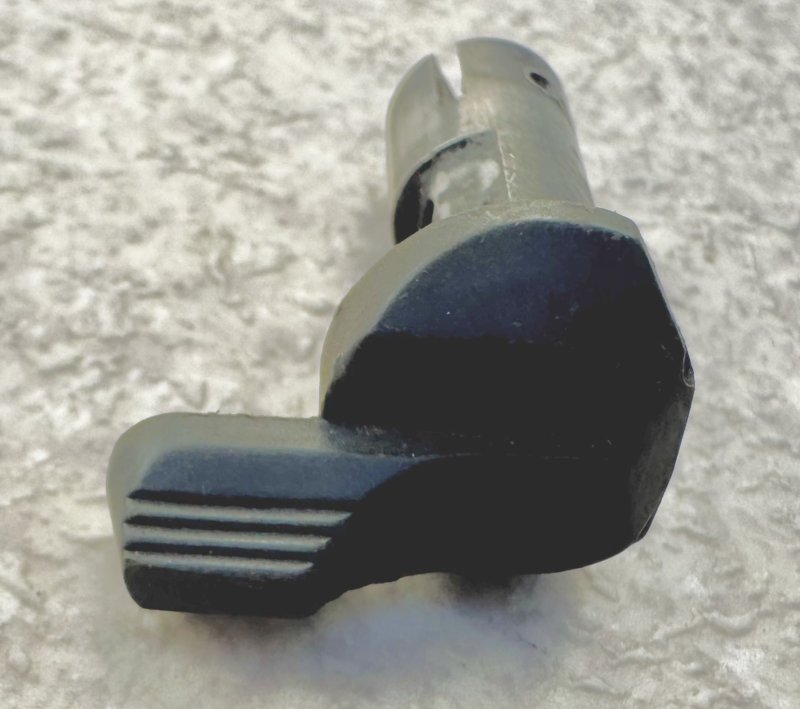 画像3: 米軍実物 M9 ベレッタ セレクター レバー 左 (3)