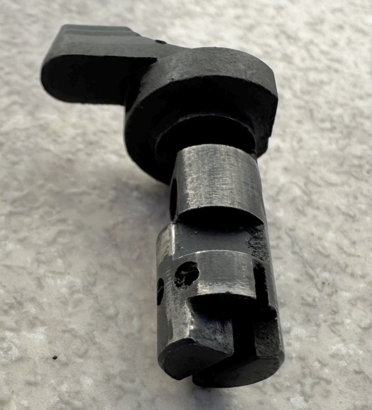 画像6: 米軍実物 M9 ベレッタ セレクター レバー 左 (6)