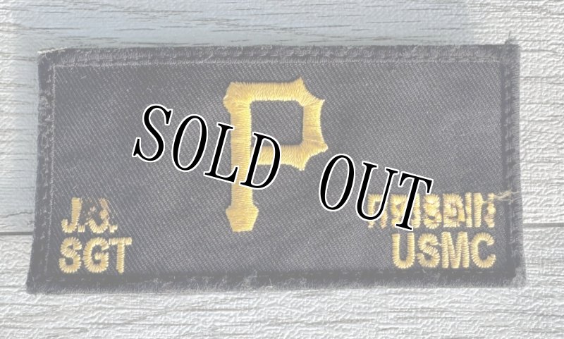 画像1: 海兵隊放出品 US MARINE  ネーム ワッペン (1)