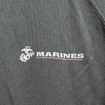 画像2: 海兵隊実物　USMC オフィシャル Tシャツ　X LARGE　BLACK (2)