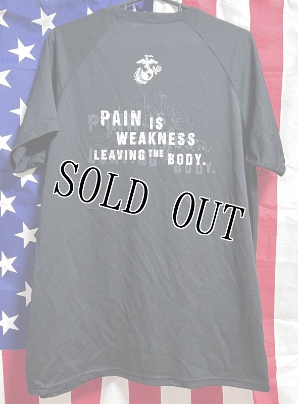 画像3: 海兵隊実物　USMC オフィシャル Tシャツ　X LARGE　BLACK (3)