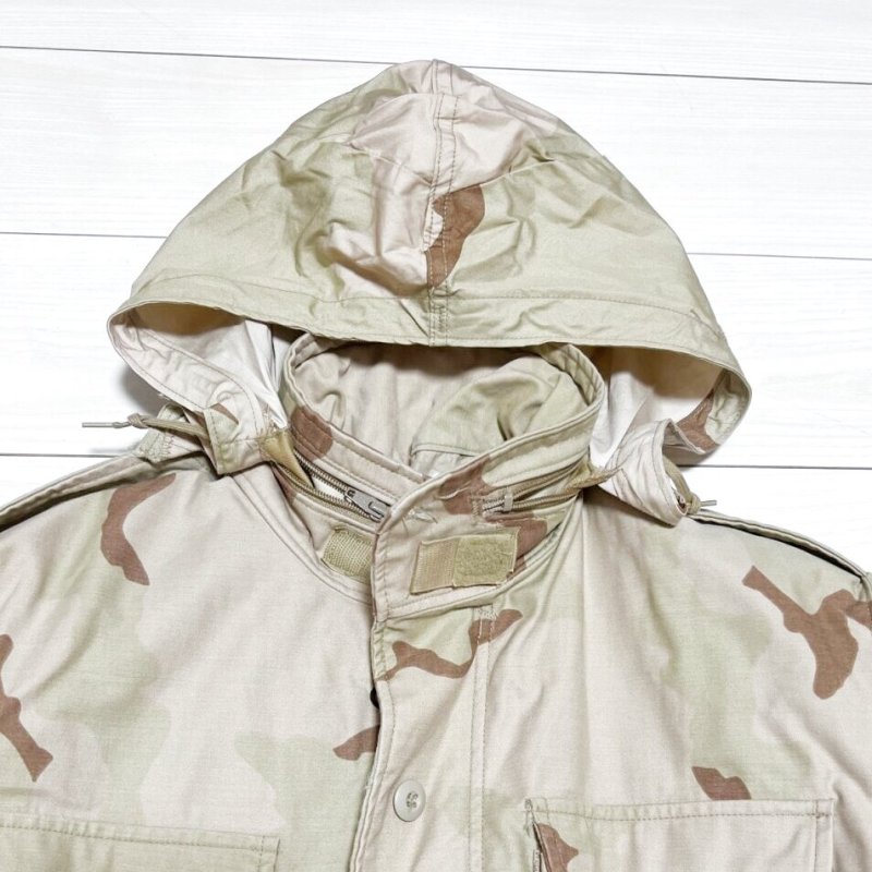 画像4: 米軍実物　デザート3C　M-65フィールドジャケット　SMALL-REGULAR (4)