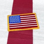 画像1: 米軍放出品 アメリカ国旗　星条旗　ワッペン (1)