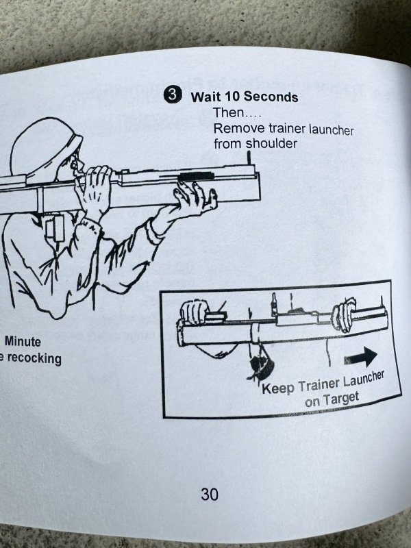 画像4: 米軍実物 M72AS 21mmトレーナーシステム マニュアル (4)