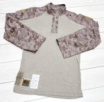 画像1: 米軍実物　FROG　デザートマーパットコンバットシャツ　M-R (1)