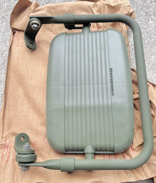 米軍実物 ハンヴィー ハマー サイド ミラー セット 部品・パーツ