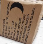 画像3: 米軍実物 2025年10月検【アメリカル】MREレーション非常食/戦闘食 MENU-B (3)