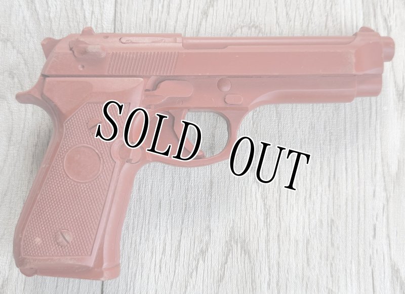 画像1: 米軍実物 ASP 7301 レッド トレーニング ガン BER　92 (1)