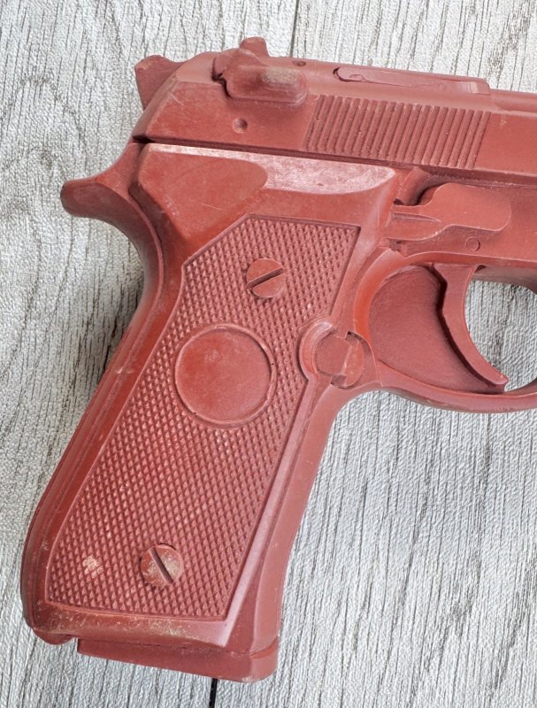 画像3: 米軍実物 ASP 7301 レッド トレーニング ガン BER　92 (3)