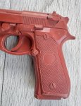 画像6: 米軍実物 ASP 7301 レッド トレーニング ガン BER　92 (6)