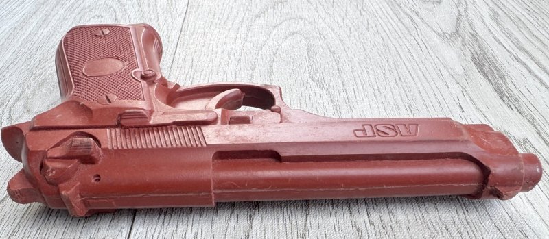 画像8: 米軍実物 ASP 7301 レッド トレーニング ガン BER　92 (8)