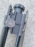 画像9: 海兵隊実物 M27 Harris Bipod 9-13" LM-S and Larue  Tactical LT706 QD Swivel Mount Set (9)