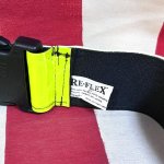 画像3: 米軍放出品　リフレクションべルト　反射ベルト　イエロー (3)