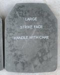 画像4: 米軍実物 STRIKE FACE E-SAPI 7.62mm  アーマープレート LARGE 2枚セット (4)