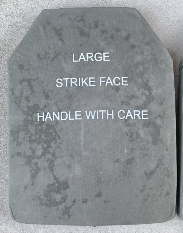 画像3: 米軍実物 STRIKE FACE E-SAPI 7.62mm  アーマープレート LARGE 2枚セット (3)