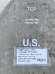 画像9: 米軍実物 STRIKE FACE E-SAPI 7.62mm  アーマープレート LARGE 2枚セット (9)