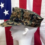 画像3: 米軍実物　USMC　ウッドランドマーパット　CAP　LARGE (3)
