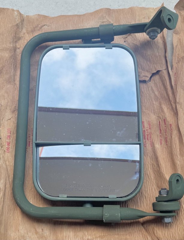 画像3: 米軍実物 ハンヴィー ハマー サイド ミラー　セット (3)