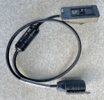 画像1: 米軍実物 SILYNX ヘッドセットシステム ケーブル/アダプター 通信機 コネクター S152A (1)