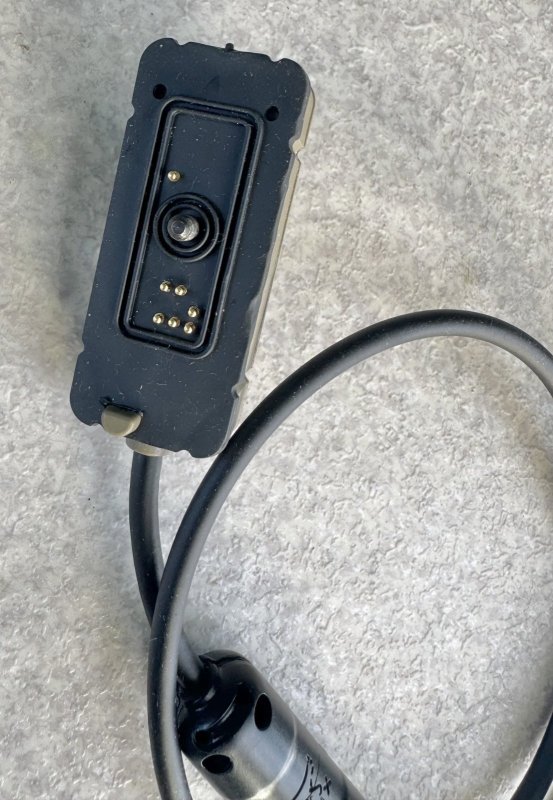 画像2: 米軍実物 SILYNX ヘッドセットシステム ケーブル/アダプター 通信機 コネクター S152A (2)