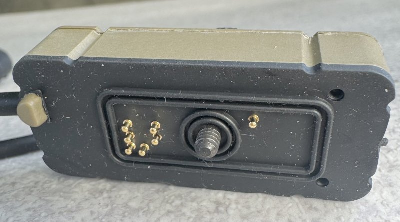 画像6: 米軍実物 SILYNX ヘッドセットシステム ケーブル/アダプター 通信機 コネクター S152A (6)