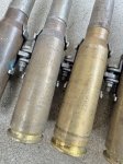 画像7: 米軍実物  M61A1 VULCAN  20mm 薬莢 使用済み 安全品 8発 (7)