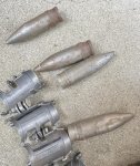 画像9: 米軍実物  M61A1 VULCAN  20mm 薬莢 使用済み 安全品 8発 (9)
