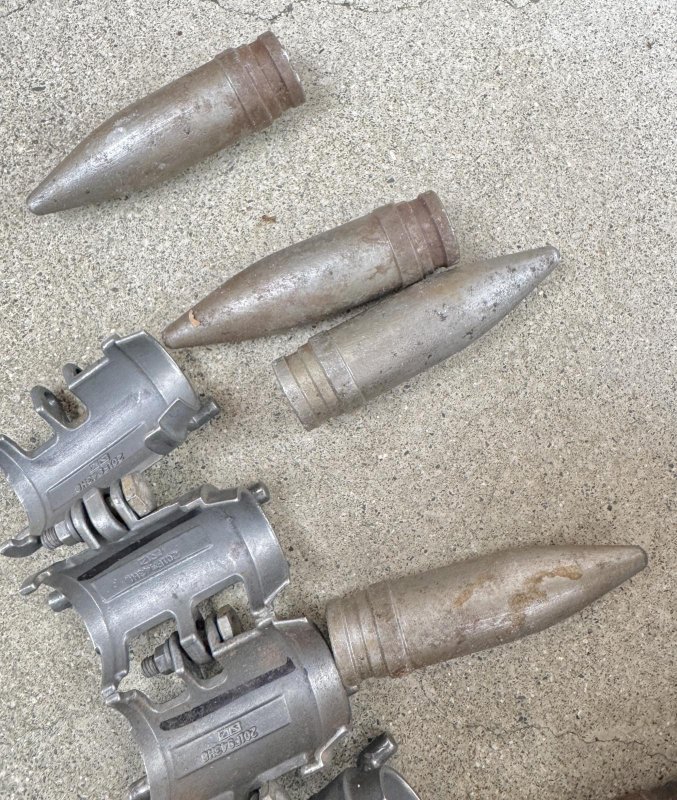 画像9: 米軍実物  M61A1 VULCAN  20mm 薬莢 使用済み 安全品 8発 (9)