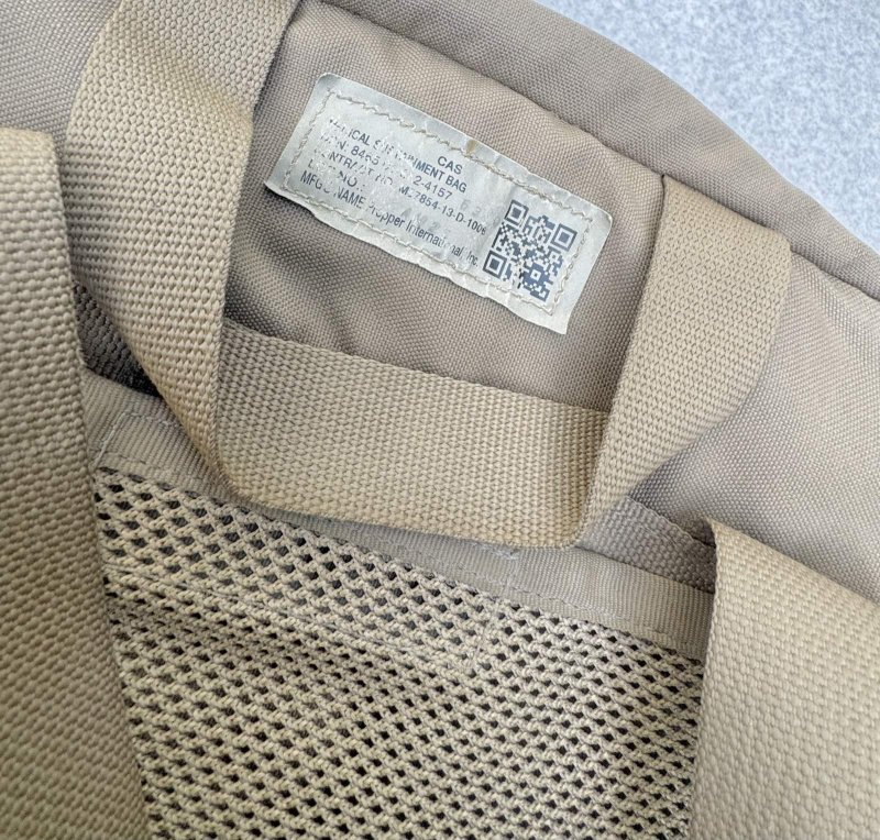 画像14: 海兵隊実物 CORPSMAN CAS メディカル サスティメント バッグ (14)