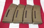 画像2: 米軍実物 MAGPUL PMAG 30 GEN M3 AR-15/M4/M16 30連マガジン   WINDOW 両窓 30rd マグ 5.56mm コヨーテタン　4個セット  (2)