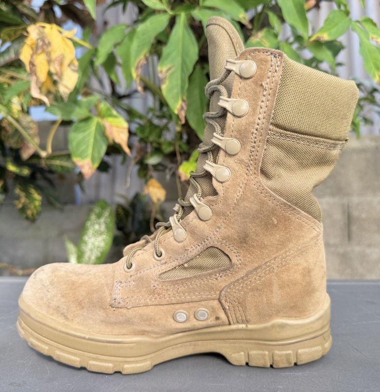 画像6: 米海兵隊実物 BATES デザートマーパットブーツ E57501  (6)