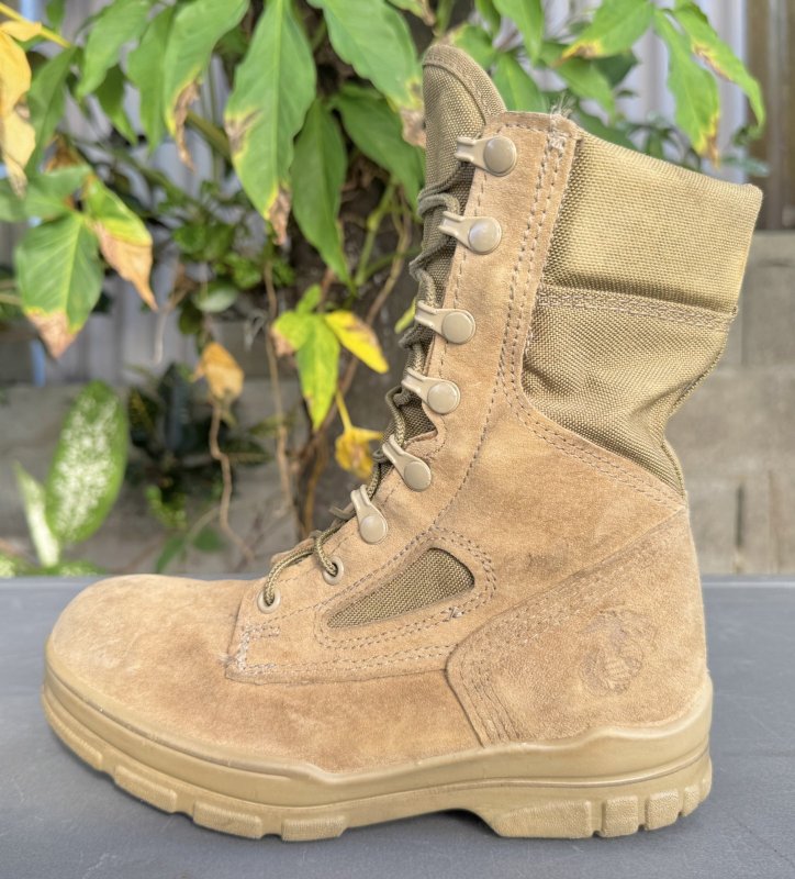 画像4: 米海兵隊実物 BATES デザートマーパットブーツ E57501  (4)