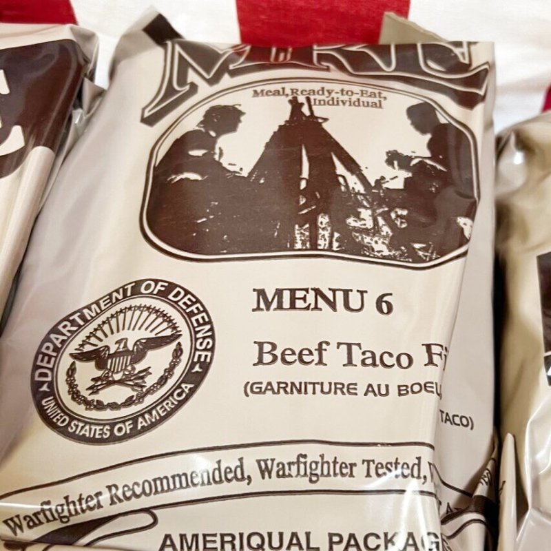 画像3: 米軍実物  2025年検 【アメリカル社】 MREレーション/戦闘食 3個セット (3)