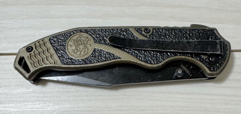 画像5: 海兵隊放出品 Smith＆Wesson   SWAT II Spring Assisted フォールディングナイフ (5)