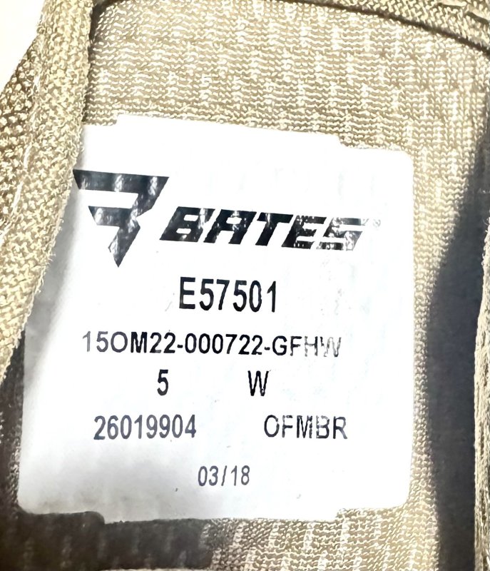 画像10: 米海兵隊実物 BATES デザートマーパットブーツ E57501  (10)