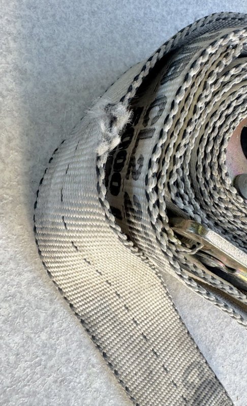 画像6: 米軍放出品 KINEDYNE ラッシングベルト ラチェットストラップ  (6)