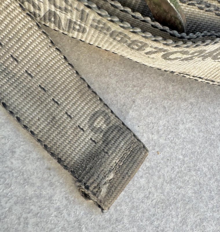 画像4: 米軍放出品 KINEDYNE ラッシングベルト ラチェットストラップ  (4)