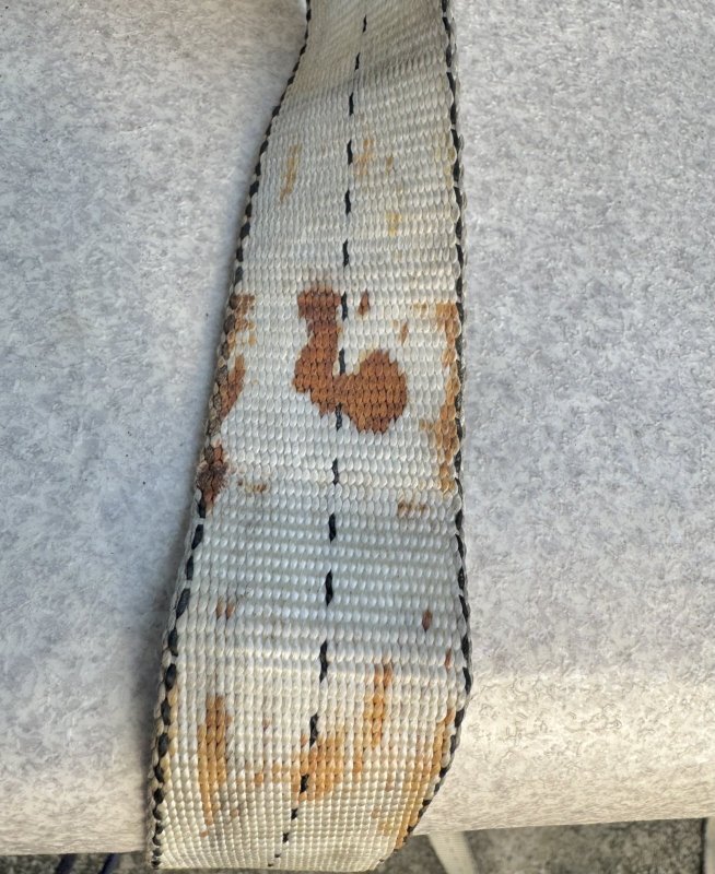 画像3: 米軍放出品 KINEDYNE ラッシングベルト ラチェットストラップ  (3)